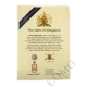 Royal Pioneer Corps Oath Of Allegiance Certificate
